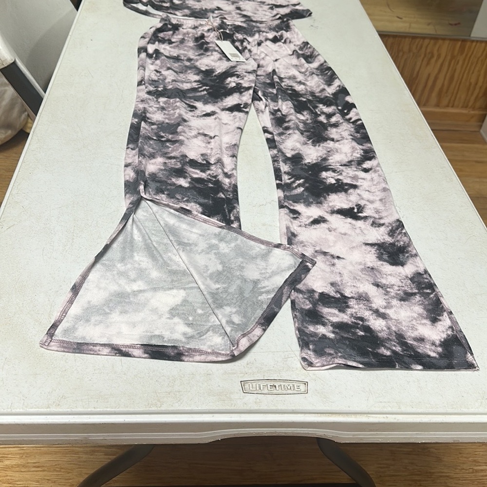 Purple pants only!